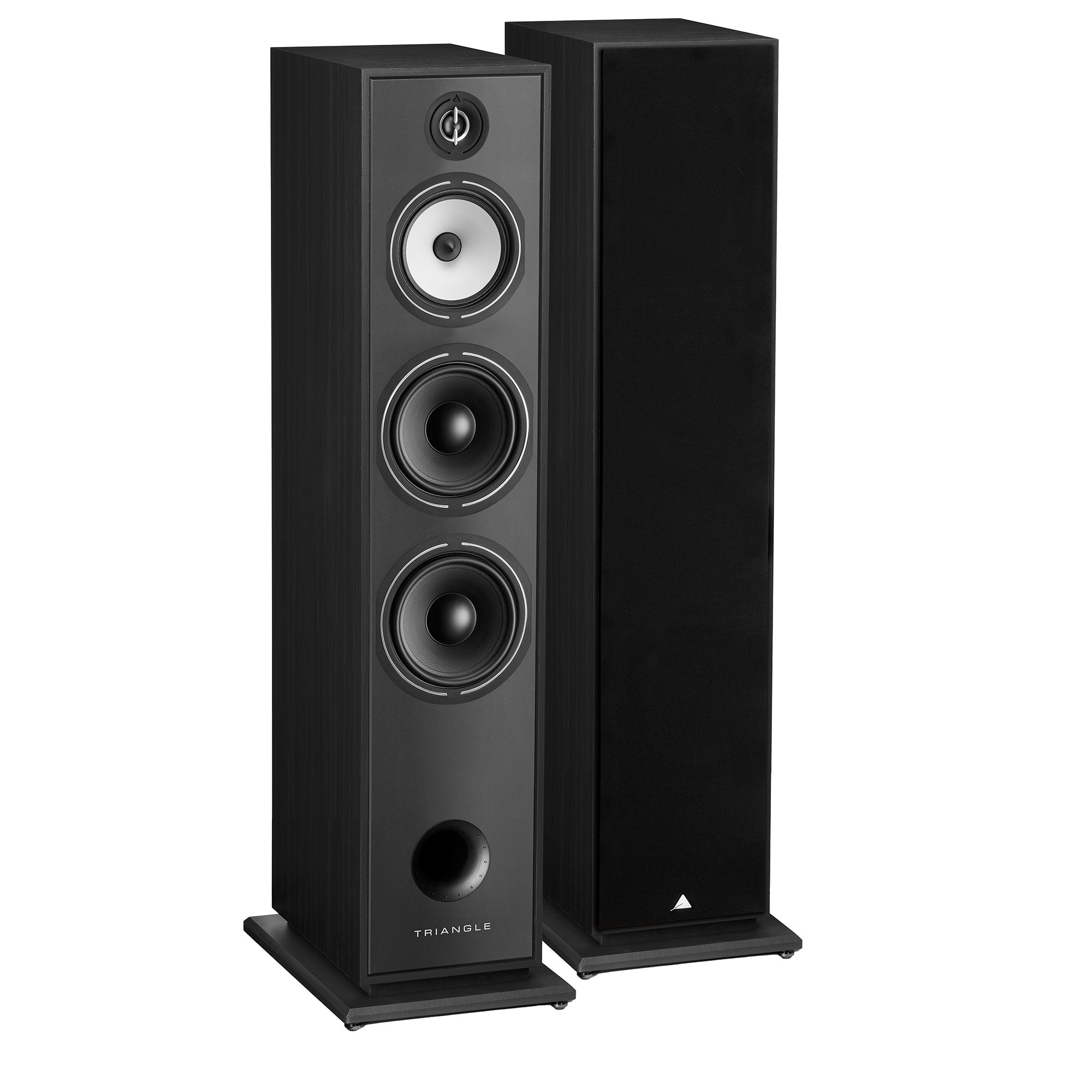 TRIANGLE HIFI Enceinte colonne Borea BR10 21 cm Haute-Fidélité Hi-Fi Home-Cinéma Paire  Noir 